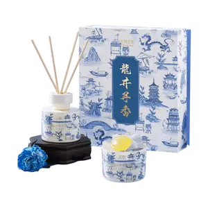 SONG CHAO West Lake Ten Scenic Views Longjing Series Flameless Aroma Diffuser Gift Set
