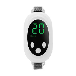 Two modes, 20 levels of intensity, intelligent sleep device, anxiety relief, neurological sleep, insomnia, and soothing device, blue light filter stress watch