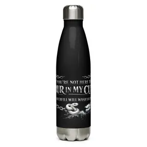 Stainless steel water bottle