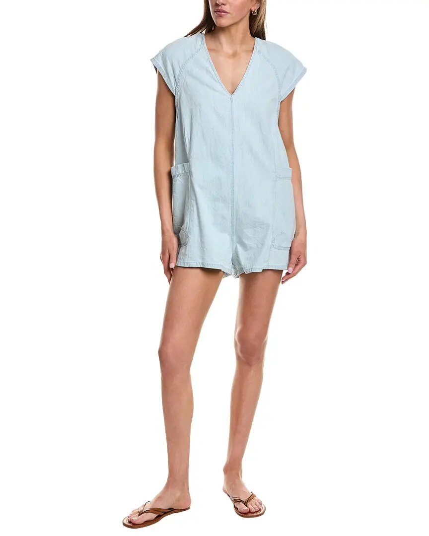 Free People Free Fall Denim Romper
