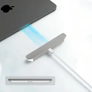 Magnetic Wireless Charger for iPad (A16) 11th/10th Generation 11''/10.9'' 2025/2022, 18W Alloy Material for iPad 11/10 Smart Connector Charger with Nylon Braided USB-C to C Cable Aluminium Durable