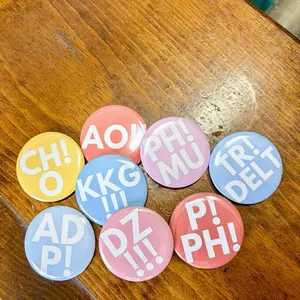 Sorority Buttons
