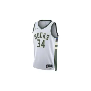 Milwaukee Bucks 22/23 Dri-fit Nba Swingman Jersey "WHITE" DN2084 100 Milwaukee Bucks 22/23 Dri-fit Nba Swingman Jersey "WHITE" DN2084 100