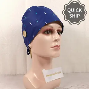 Adjustable Men Surgical Cap Men, Gift for doctor,Nurses Week,,Made in USA