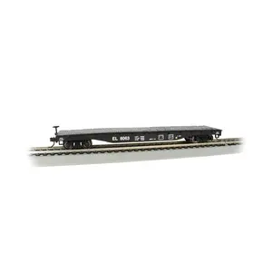 Bachmann 17304 Erie Lackawanna #8063 - 52' Flat Car, HO Scale