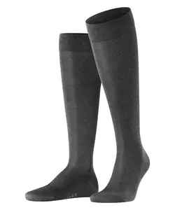 Knee-High Men's Dress Sock - Charcoal | Falke