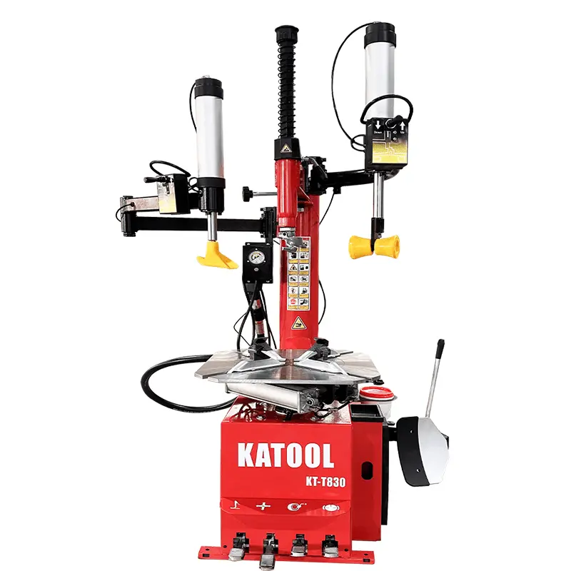 2.0HP Tire Changer Machine with Bead Blaster Rim Clamp 14"-24" KT-T830W Tire Changer Wheel Changers Machine