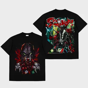 Spawn Premium Cotton T-Shirt, Al Simmons T-shirt, Character Image Comics Fans Shirt, Dark Superhero T-Shirt, Comic Book Fans T-Shirt, Superhero Graphic Tee
