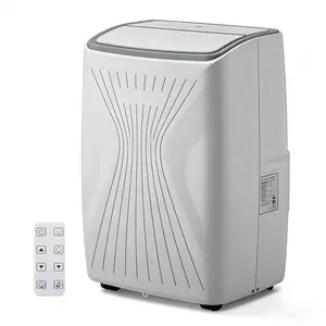 12000 BTU Portable Air Conditioner, 5-in-1 AC/Dehumidifier/Fan with Remote, Sleep Mode, LED Display, 550 Sq.Ft