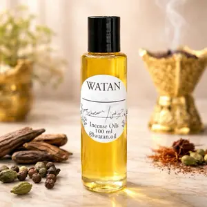Watan Incense Oil 100 ml - Aromatic Fragrance for Home Aromatherapy & Relaxation
