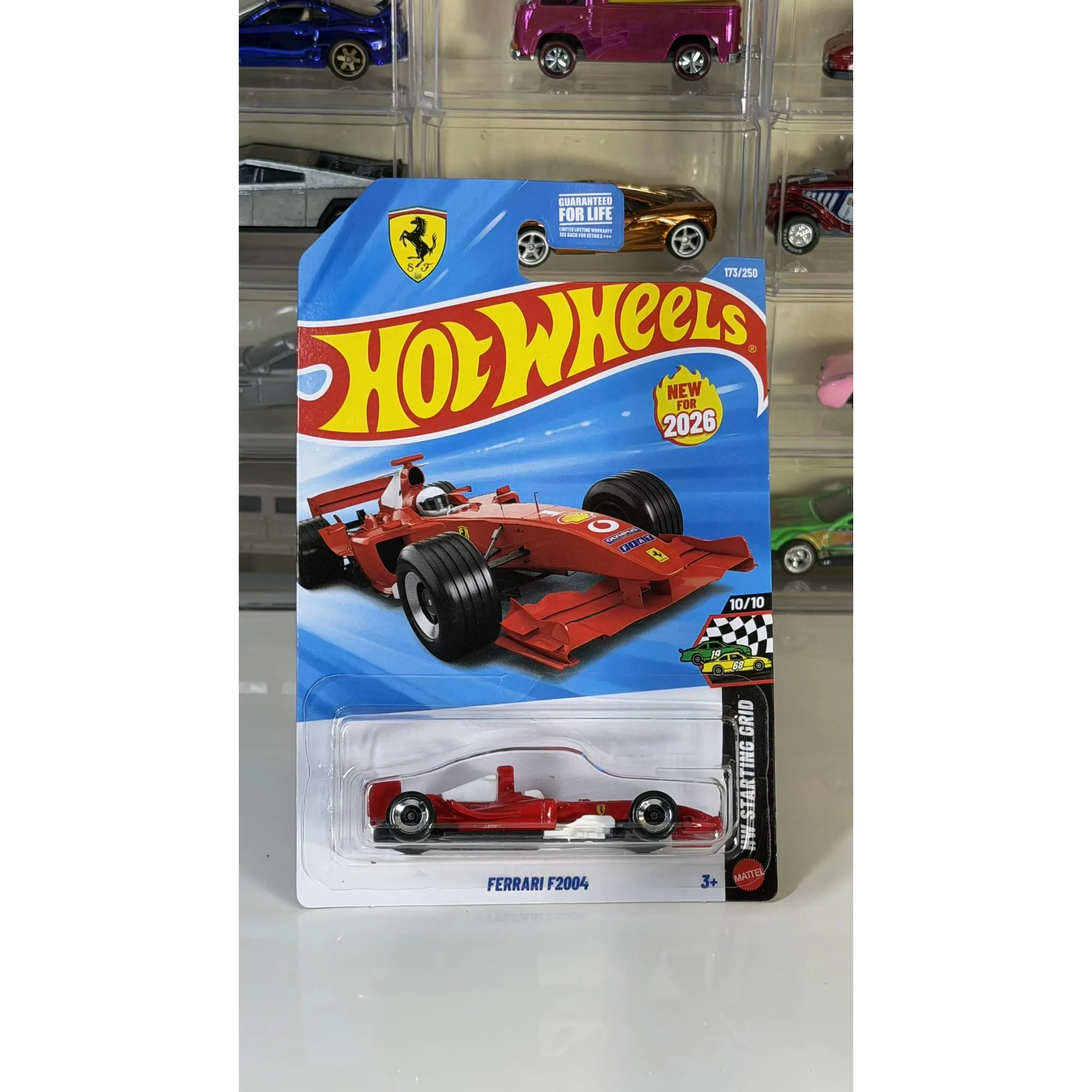 Hot Wheels Ferrari F2004 2026 N case HW Starting Grid