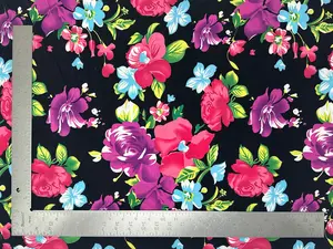 ITY Knit Floral Print Fabric