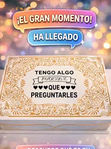 Padrinos Gift Box Special Invitation with Elegant Design for Important Announcements and Special Moments Perfect for Padrinos Events