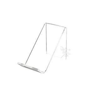 2.75-inch Clear Acrylic Slanted Display Stand Easels