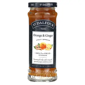 St. Dalfour Orange & Ginger, Fruit Spread, 10 oz (284 g)