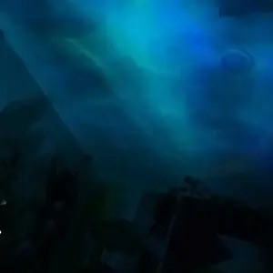 16-color Changing LED Water Ripple Aurora Projector Night Light, Crystal Design Ambient Decoration Lamp, USB Powered LED Color Changing Nightlight, Decorative Modern Night Lights, Home Decor, Gift