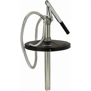 Prolube Aluminum Lever Hand Pump (BLP/02) - 0.47oz Flow Rate per Stroke, Compatible with 25-50 Lb & 5 Gal Containers, Ideal for Heavy Oil & Transmission Differentials, Not for Corrosive/Water-Based Media