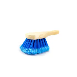 Streamline Short Handle Blue Brush