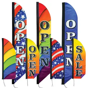 In the Breeze Heavy Duty Double-Sided Banner Outdoor Business Banner Colorful Vibrant Banners for Businesses Pop-Ups Reunions and More Weather Resistant Fade Resistant Fabric Double Stitching Reinforced Pole Sleeve - Print