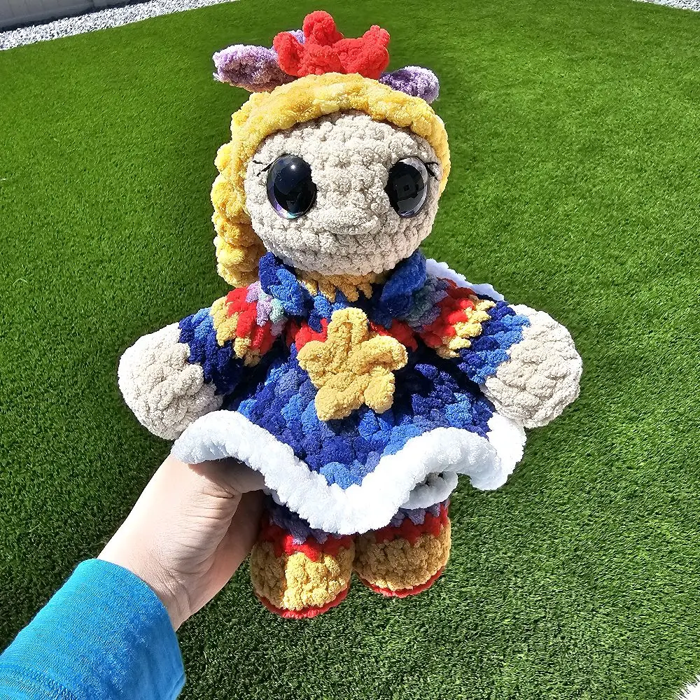 Handmade Crocheted Rainbow Brite "Inspired" Plushie