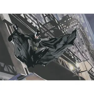 Alex Ross SIGNED Descent on Gotham Batman NYCC 2021 Exclusive Fine Art Print on Paper PRINTER Proof Version Limited Edition of 50