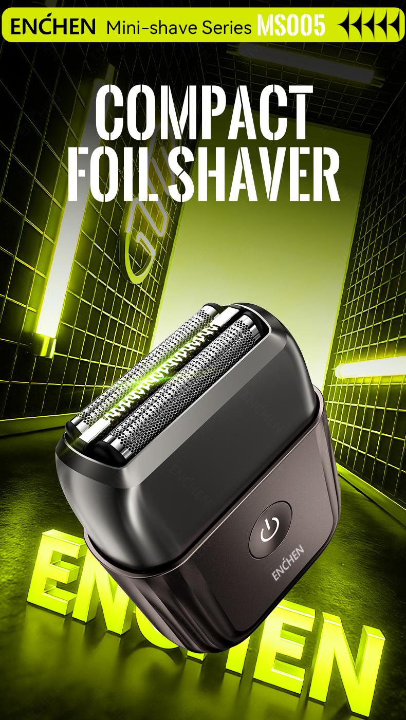 ENCHEN Electric Foil Shavers for Men: Upgraded Mini Electric Razor with 2 Floating Blades & Gears Adjustable - Face Shaver with IPX7 Waterproof Wet/Dry,USB Type CConvenient to carry on trips and give gifts to boyfriends, preferred for dads ENCHEN Electric Foil Shavers for Men: Upgraded Mini Electric Razor with 2 Floating Blades & Gears Adjustable - Face Shaver with IPX7 Waterproof Wet/Dry,USB Type CConvenient to carry on trips and give gifts to boyfriends, preferred for dads