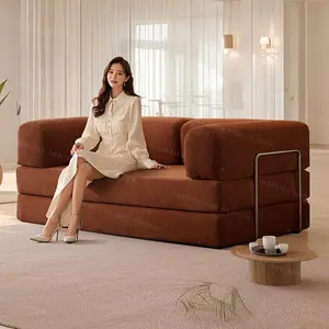 HipyMo 79'' 4-in-1 Foldable Sofa Bed, 78'' Folding Floor Couch, Compressed Convertable Sleeper Sofa, Storage-Capable, Memory Foam Couch with Pillow Back Support Armrest, 4-in-1 Futon Sofa Bed for Living Room Corduroy Sofa