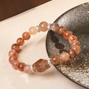 LUMAWU Black Gold Super Seven 8mm Bracelet | Noble Texture & Positive Energy Gem