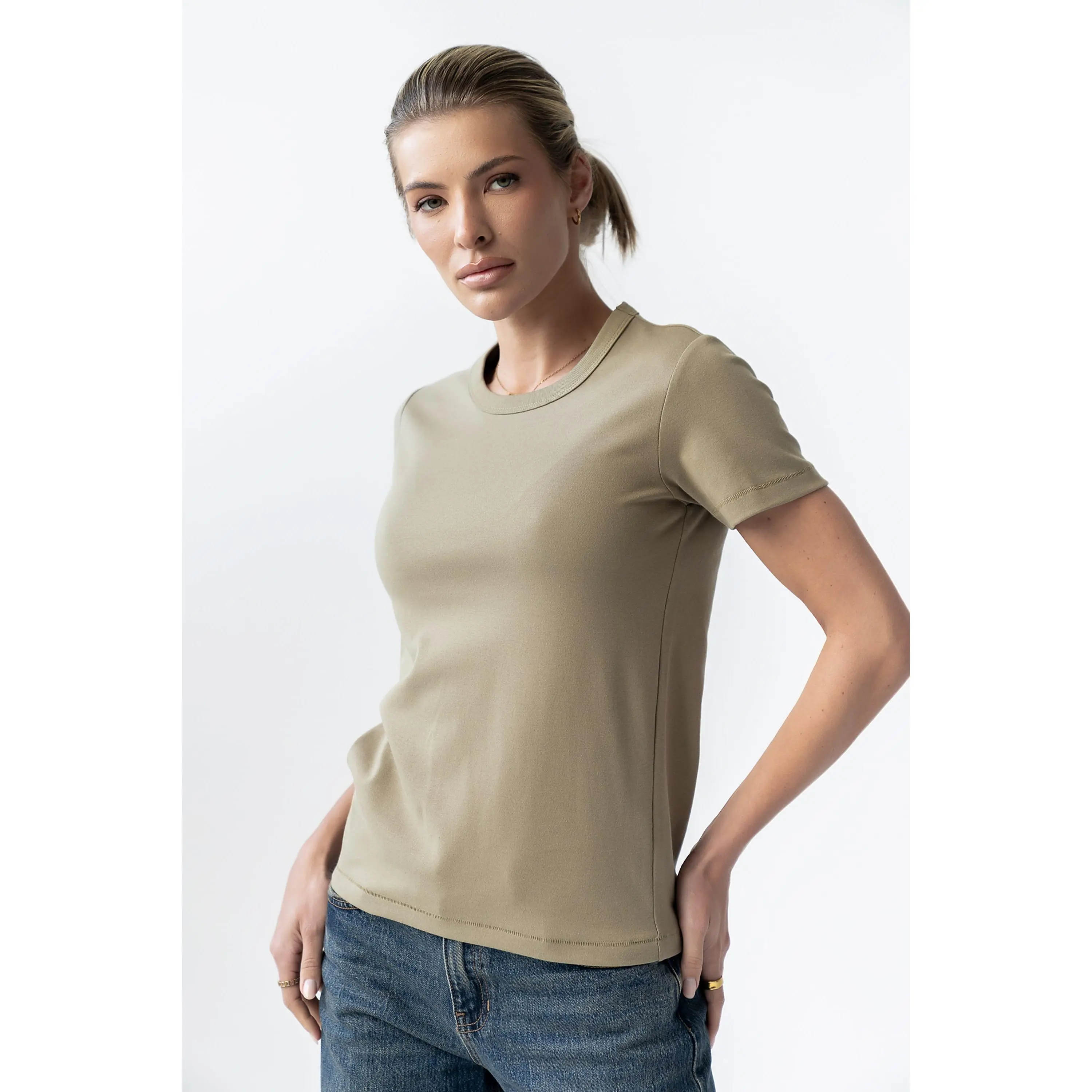 Mckenna T-Shirt in Olive