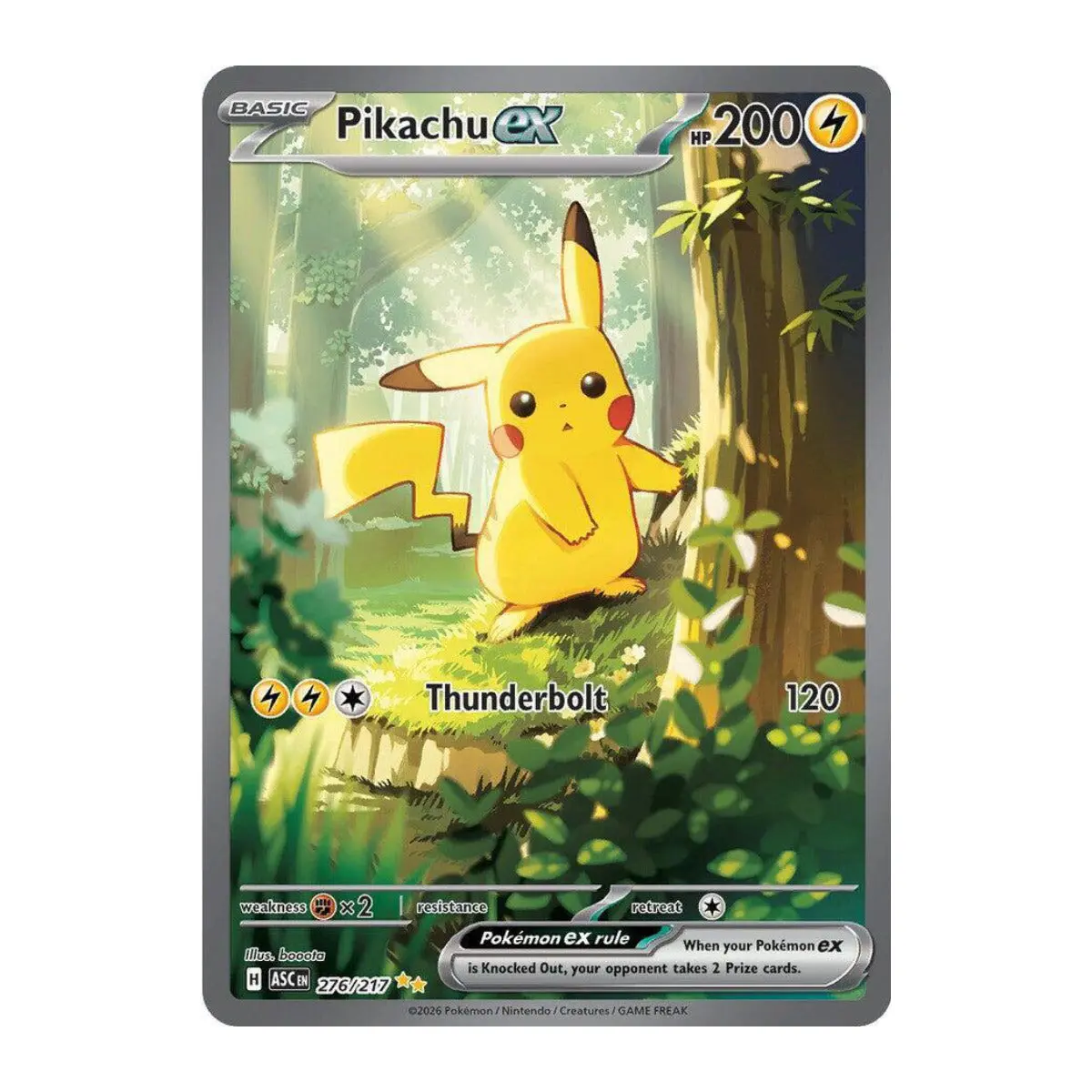 Pikachu ex – 276/217