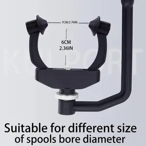 Line Spooler, No Line Twist, Adjustable line Winder, Portable for Spinning & Casting and Trolling Reel