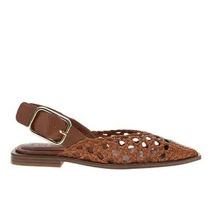 Steve Madden Womens Shay Slingback Flats Casual - Brown
