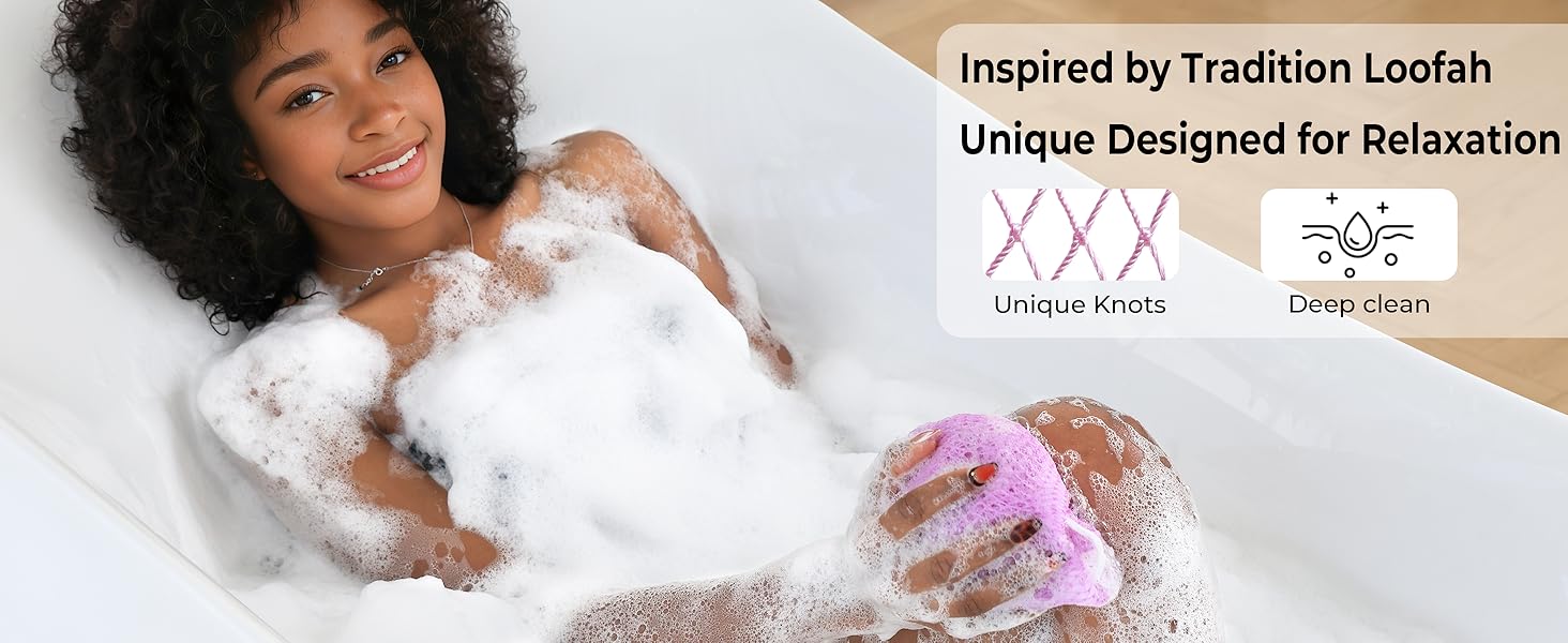 Authentic African Exfoliating Net Bath Sponge