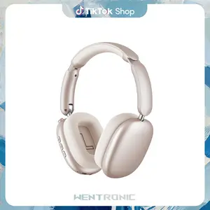 Wentronic Y02 ANC Headphones 60H Playtime,Hybrid Noise Cancelling,Hi-Res Audio,Foldable,Soft Earpads, with Mic for iOS/Android/PC