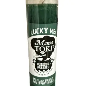 Mama Toki’s Lucky Me! Candle – Fast Luck Dressed Candle for Success, Money, & New Opportunities | Add to Cart Buy Now Spiritual Candle for Quick Manifestation & Prosperity Boost