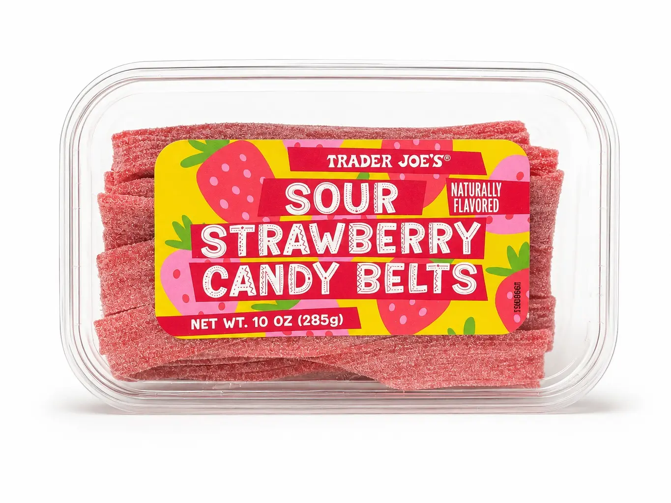 Sour Strawberry Candy Belts