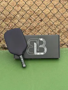 Bash Pickleball Lucky 16mm Paddle - Edgeless Carbon Fiber Paddle with Lightning Quick Grip & PU Edge Tape Included