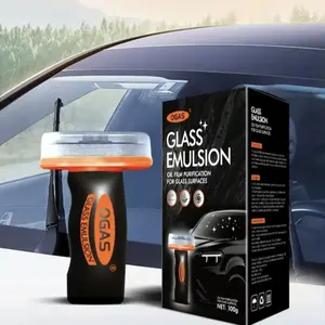 All-in-One Auto Glass Paste Grease Remover and Water Repellent oil  film  cleaner