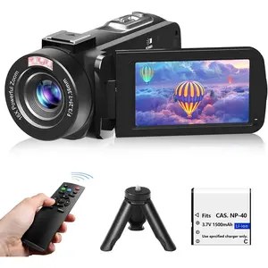 Video Camera,  1080P 30MP Camcorder, Vlogging Camera for YouTube with  Night Vision, 18X Digital Zoom 3.0" LCD Screen Digital Camera, Video Recorder with Remote Control and