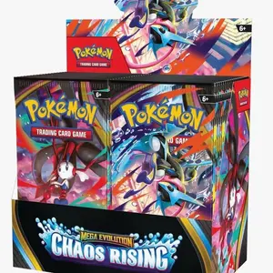 Official TCG Chaos Rising Sealed Booster Box - ME04: CRI, 36 Collectible Cards Packs, Near Mint