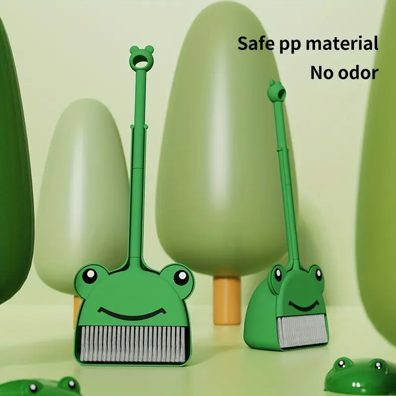 Broom and dustpan set combination, household internet celebrity set, soft bristled broom, floor cleaning and wiping broom, Broom With Dustpan