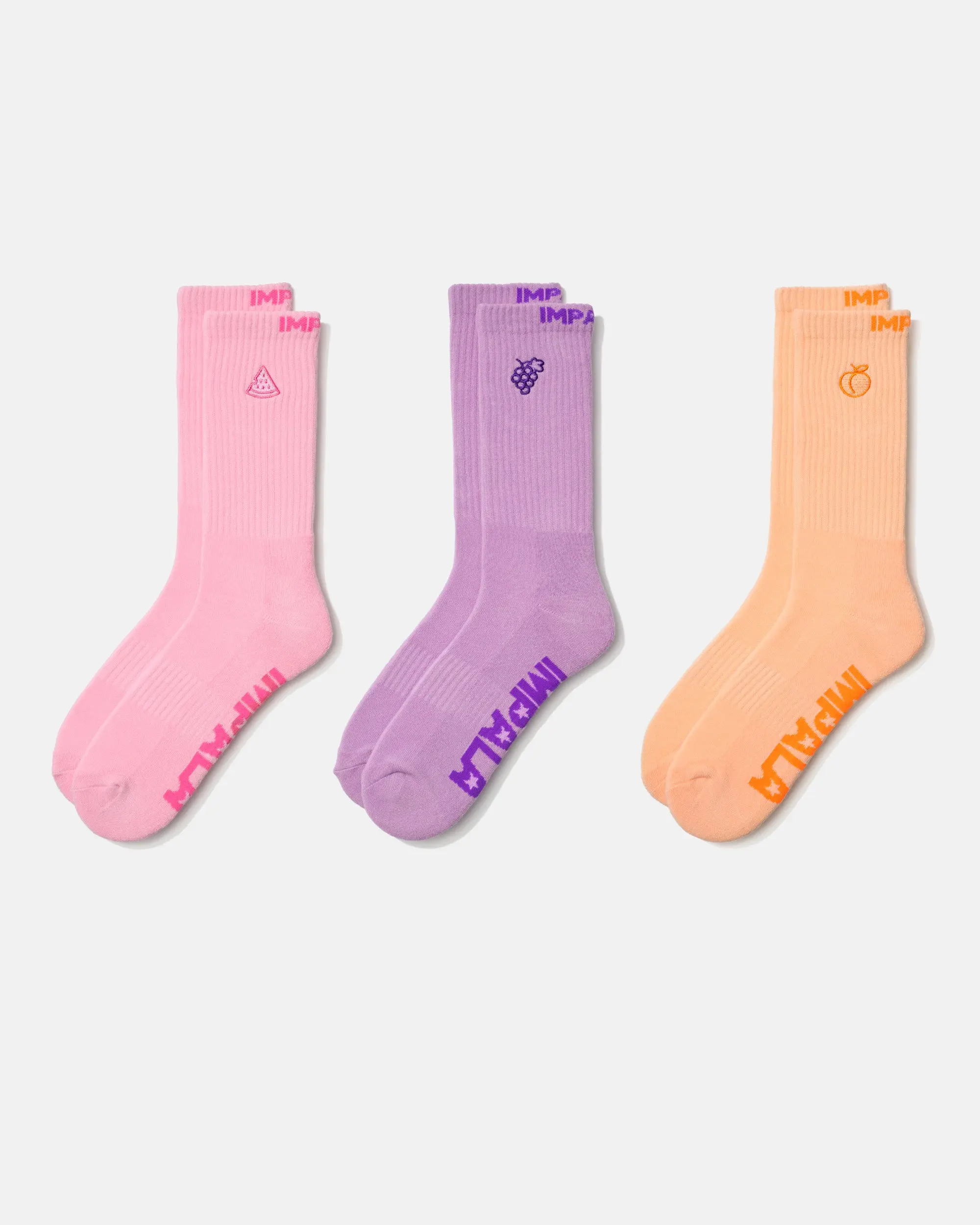 Impala Skate Sock 3pk - Fruit