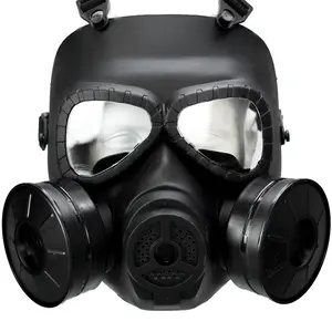 Cosplay Steampunk Gas Masquerade Mask for Men Women Airsoft Mask Respirator Halloween Mask Costume Pretend