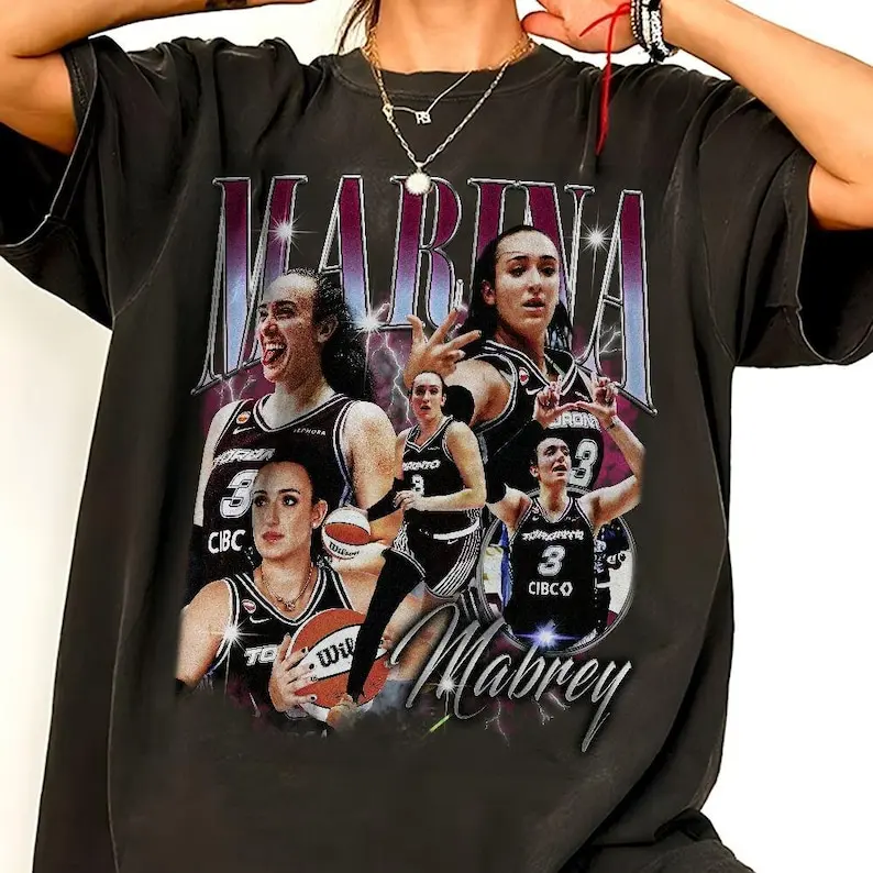Vintage Marina Mabrey Toronto Women's Basketball Sports Jersey