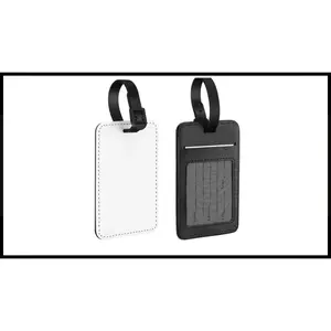 Sublimation Luggage Tags | 2 Pack | One sided | White Blanks | Suitcase Tag