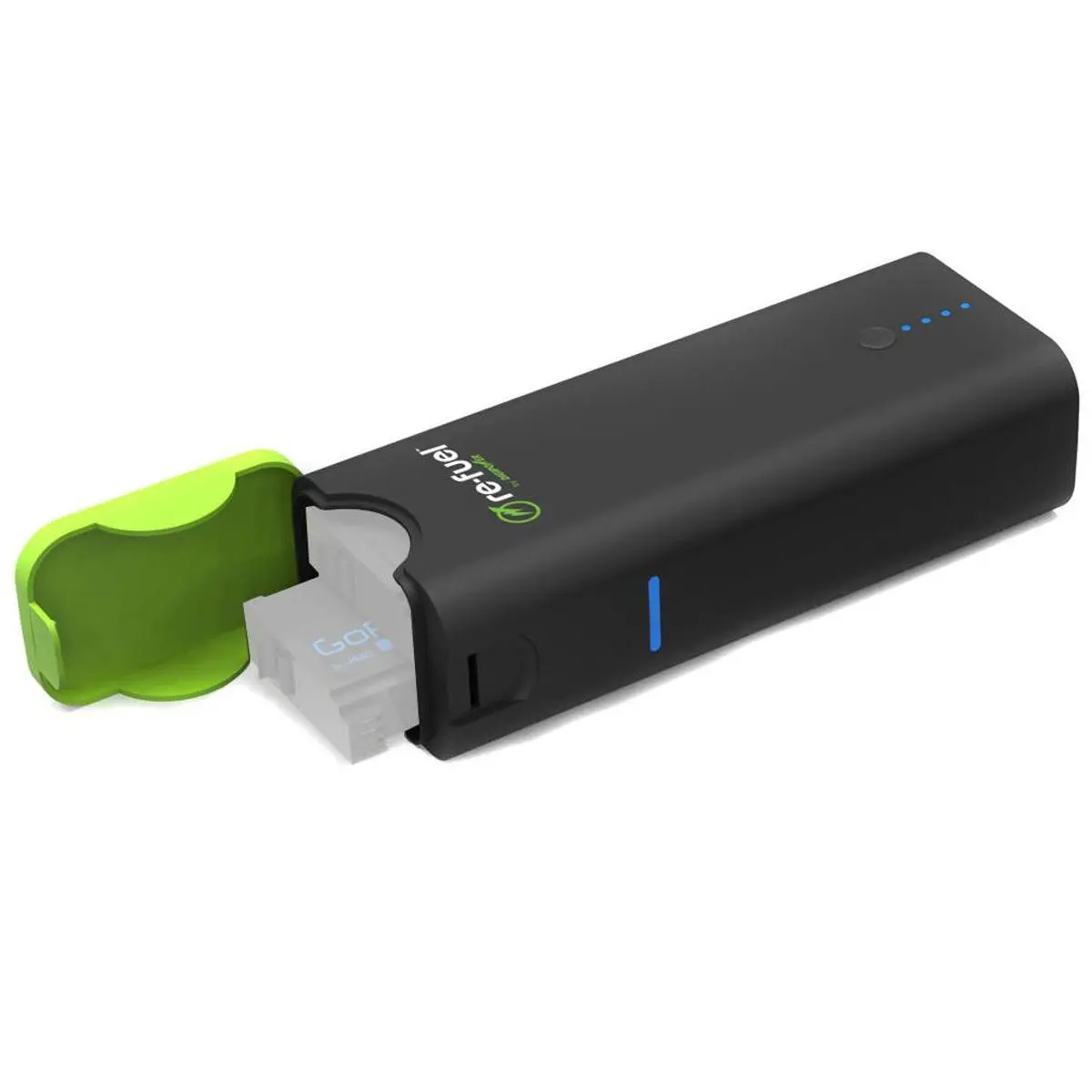 Re-Fuel GO Charger 5200mAh Portable Power Bank with Dual Battery Charger for GoPro HERO4 Camera