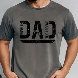 Dad The Man The Myth The Legend Comfort Colors Graphic Tee Father’s Day Shirt, Dad Appreciation Shirt, Best Dad Shirt, Gift for Dad, Father's Day Gift