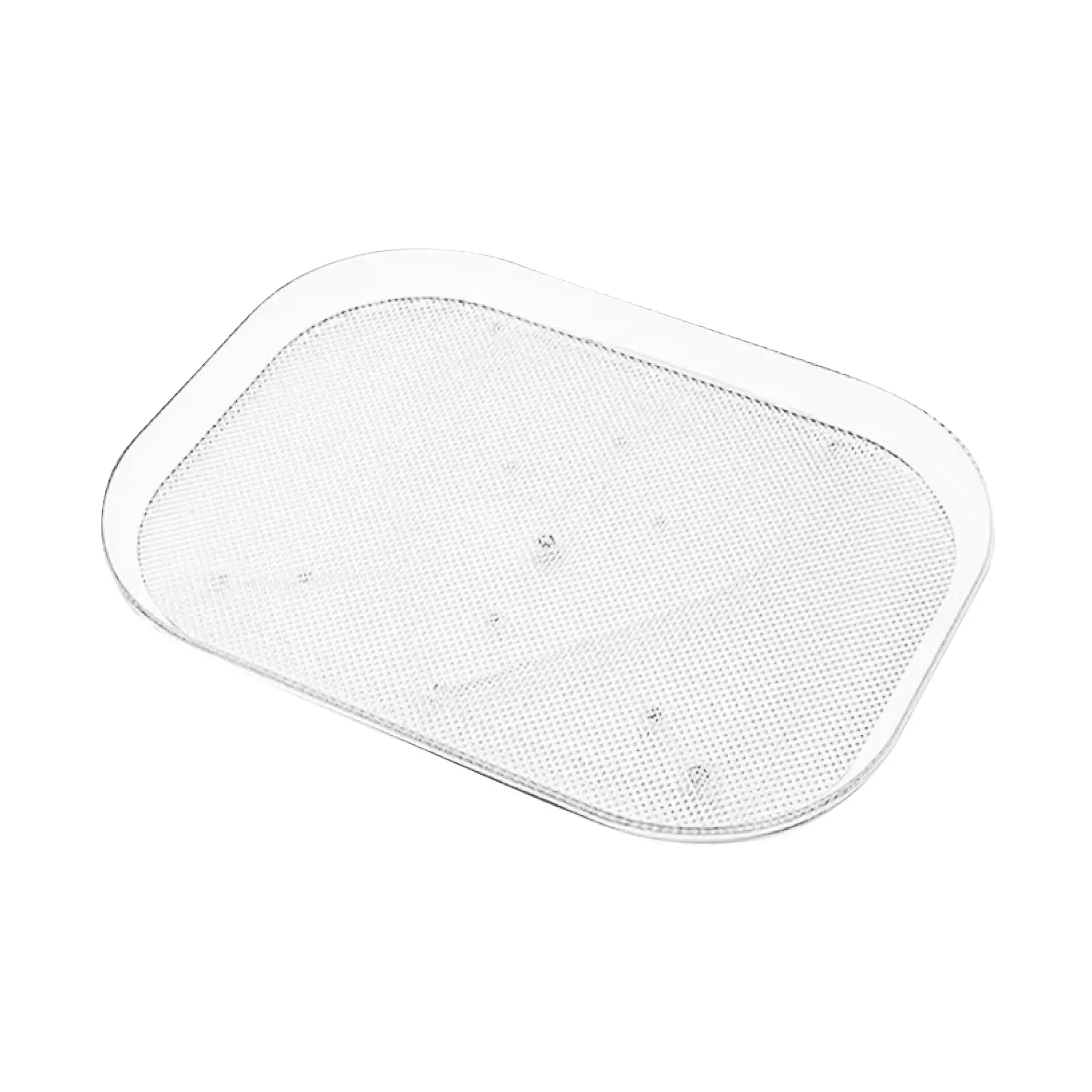 WOWZILLA Lazy Susan for Refrigerator, Turntable Organizer for Refrigerator Shelf 13.78x10.24 inches, Rectangular, 360° Rotating Shelf Organizer, Turning Tray for Fridge Cabinet, Kitchen and Pantry