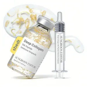 SUNGBOON EDITOR Deep Collagen Silk Peptide Intensive Ampoule – Hydrating & Firming Facial Serum, 40ml