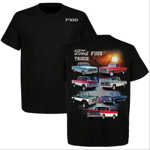 Ford F-100 Series Vintage Graphic T-Shirt, Truck & Car Enthusiast Shirt, Perfect For Ford F-100 Fans, Full Size, Full Color, For Men, For Women